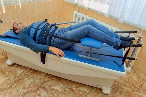 Die Säulentraktion durch Osteochondrose