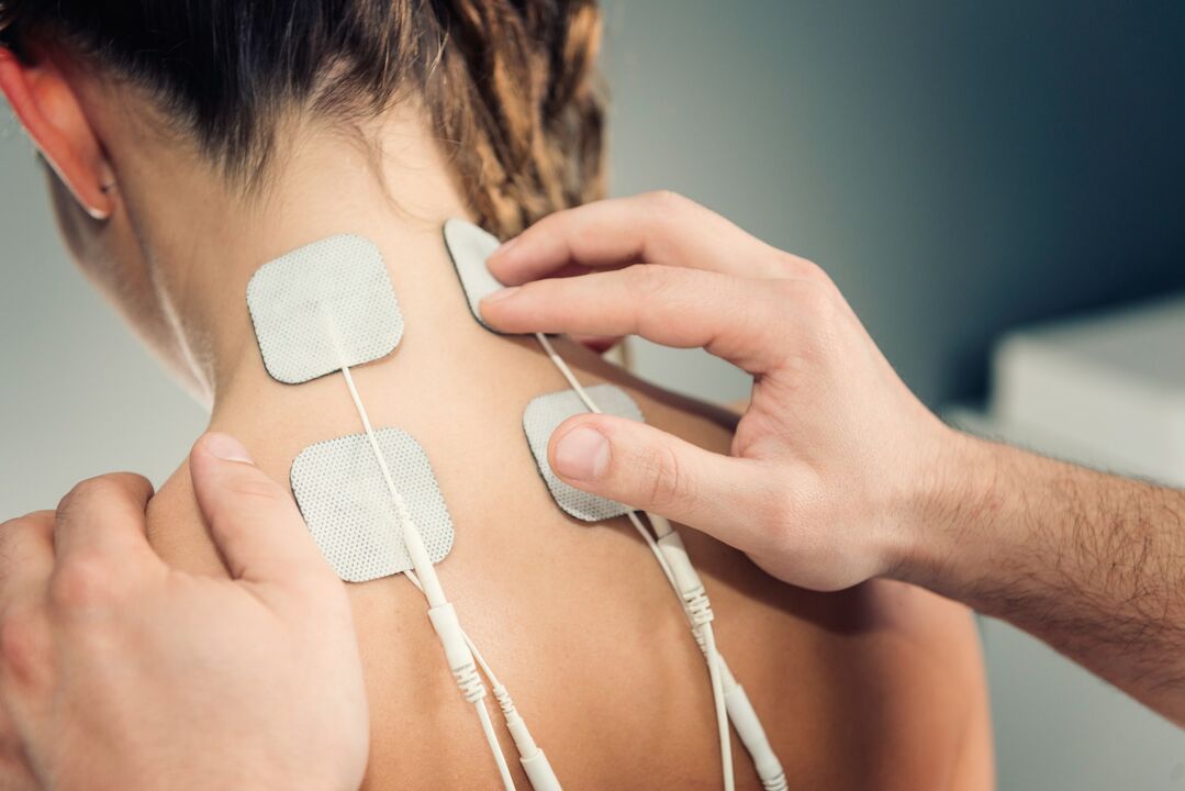 Elektrophorese zur Behandlung von Halsosteochondrose